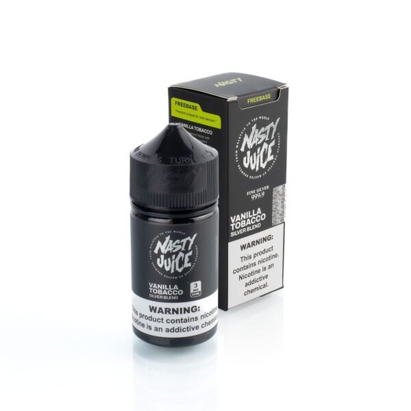 NASTY JUICE - "VANILLA TOBACCO/SILVER BLEND" / 60ML 6MG "IMPORTADO"